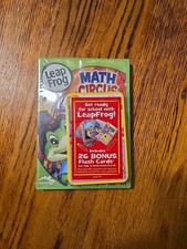Leap Frog Math Circus DVD with Flash Cards Brand New Sealed 3-6 Year Olds