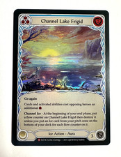 Flesh and Blood TCG Channel Lake Frigid Alternate Art Foil Tales of Aria 1st NM