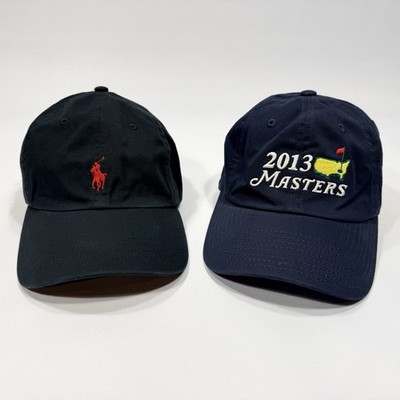 Masters Golf American Needle Blue & Polo Ralph Lauren Black/Red Strapback Hats