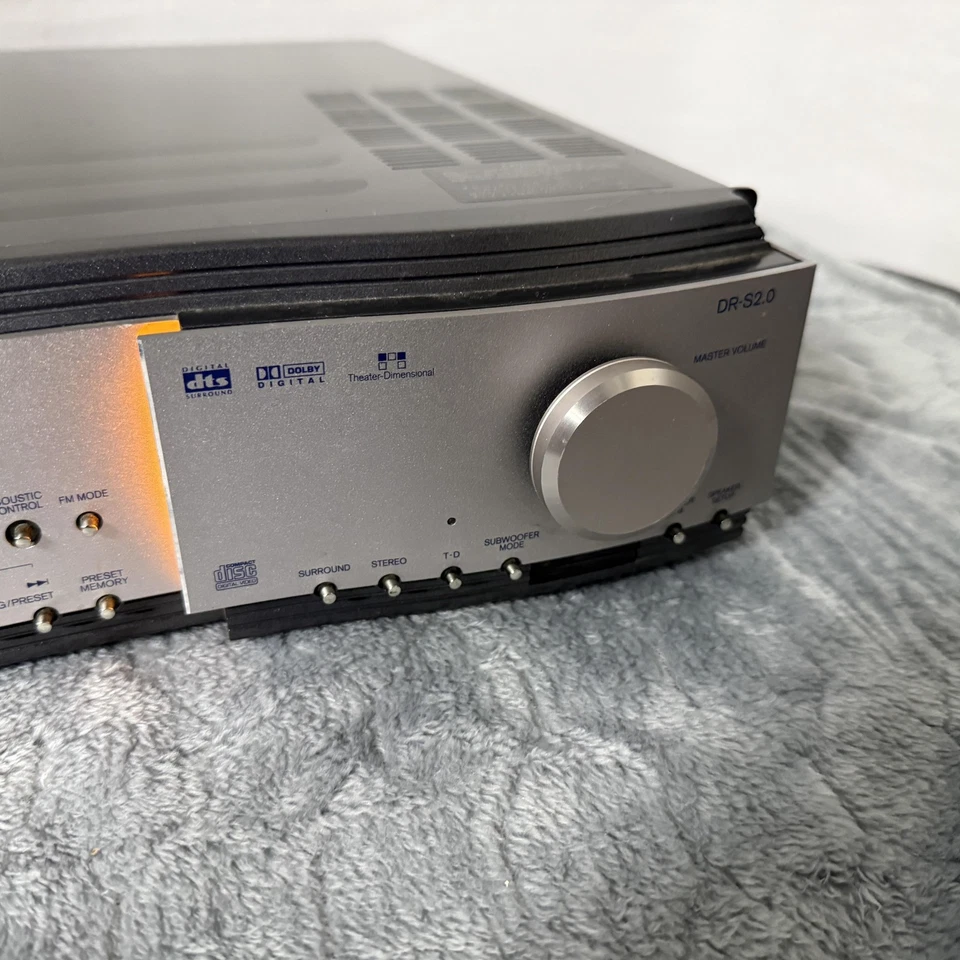 0 Vintage Onkyo DR-S2.0 DVD CD Home Theater Receiver 5.1 AV Surround Parts/Repai - Image 2 of 4