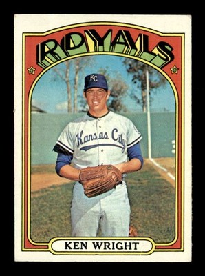 1972 Topps #638 Ken Wright   VG/VGEX X3712710