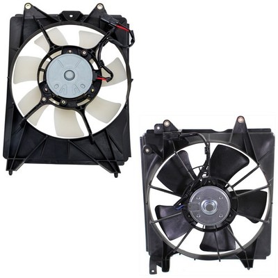 Set of 2 Cooling Fan Assemblies  Driver & Passenger Side Left Right Pair