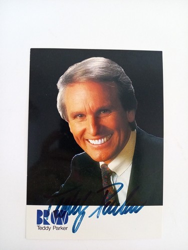 Teddy Parker -  - original Autogramm - ca. 15x10cm - Autogrammkarte