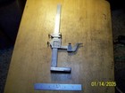  SMALL BROWN AND SHARPE MACHINIST HEIGHT GAGE GAUGE W/ Micro Adjustment V.G.C. — photo 3