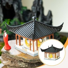 Miniature Pagoda Figurine Versatile DIY Rockery Bonsai Small Gazebo Statue