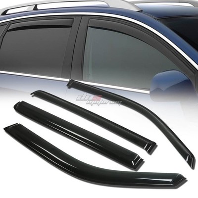 FOR 09-15 HONDA PILOT 4DR SMOKE TINT WINDOW VISOR SHADE/VENT WIND/RAIN DEFLECTOR