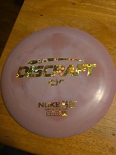 Discraft ESP Nuke SS Distance Driver 175g Star Sparkle Foil Disc Golf No Ink