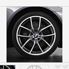 Bmw Wheels Rims V-spoke 356 Bi-color Rims Set Of 4 36116792598 36116792599 Bmw Wheels Rims V-spoke 356 Bi-color Rims Set Of 4 36116792598 36116792599