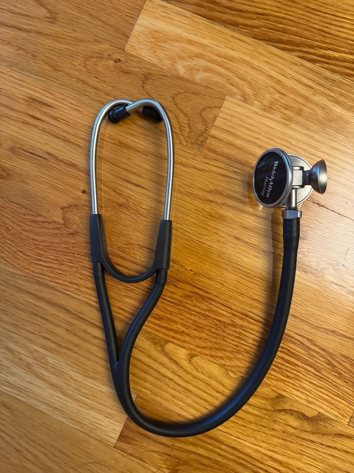 Estetescopio Welch Allen Original Harvey DLX Triple Cabeza Foto 2 de 4