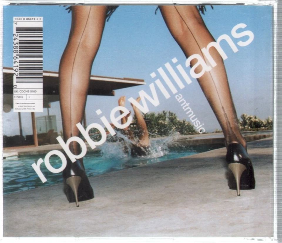 Robbie Williams No Regrets / Antmusic CD Europa Chrysalis 1998 Single CDCHS5100 - Bild 2 von 2