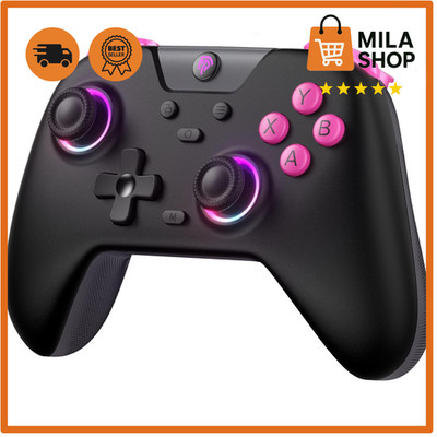 EasySMX X05 Controller Wireless PC Switch Steam Handy RGB Hall Joystick Gamepad
