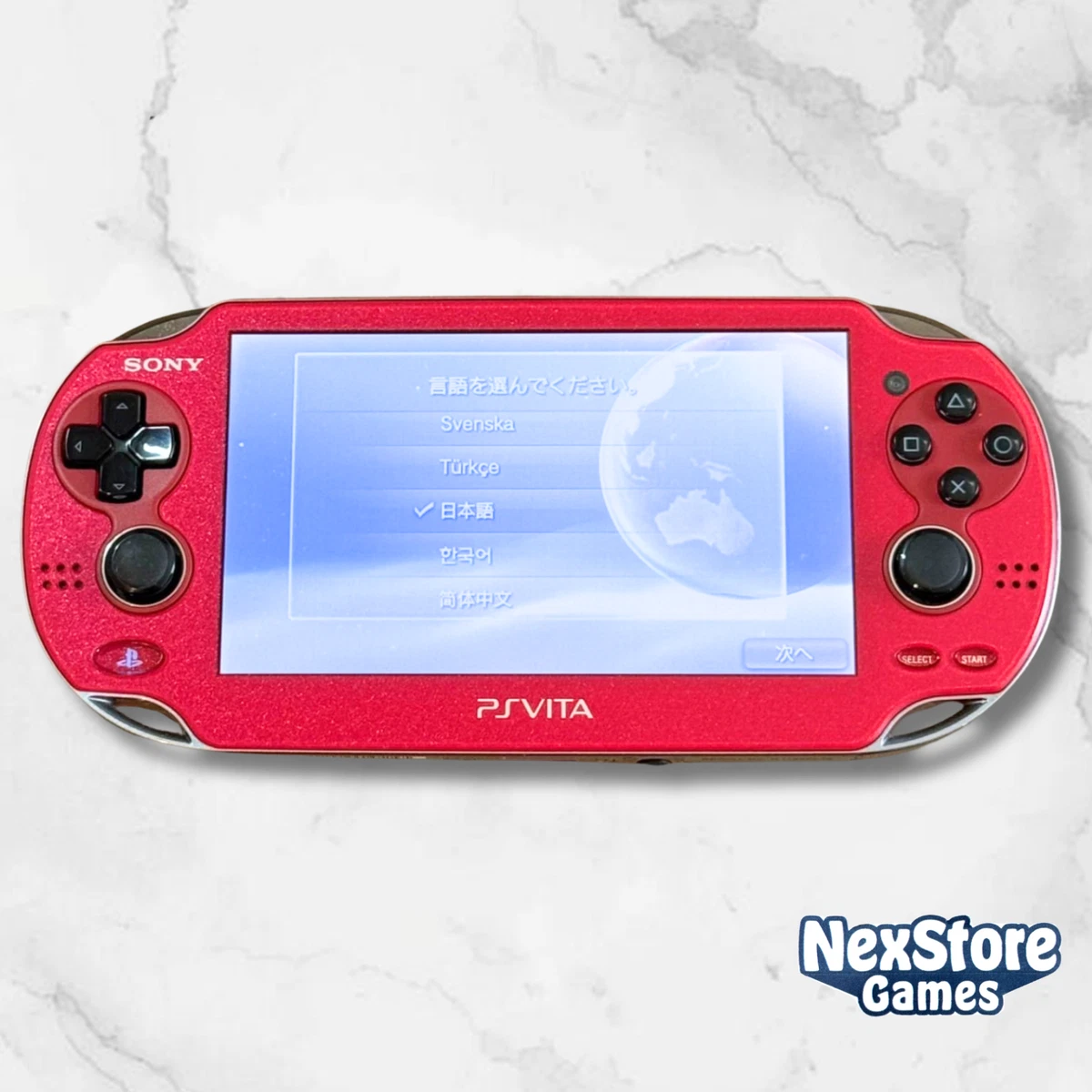 Preços baixos em Sony PS Vita-PCH-1000 Vermelho Consoles de