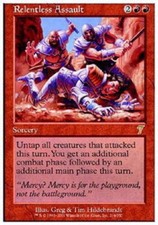 1x Relentless Assault Moderate Play MTG Magic - Kid Icarus -