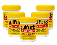 Sulfur8 Medicated Formula Anti-Dandruff Hair & Scalp Conditioner, 2 OZ - 5 Pack