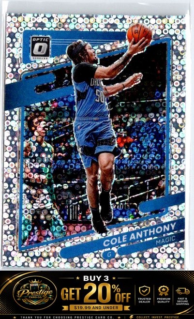 2021-22 Donruss Optic Cole Anthony Fast Break Holo #146