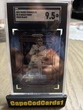 2022 Panini Chronicles - Prizm Black Brock Purdy #PB-8 (RC)