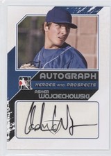 2011 ITG Heroes and Prospects Close Up Silver /190 Asher Wojciechowski Auto 0a7