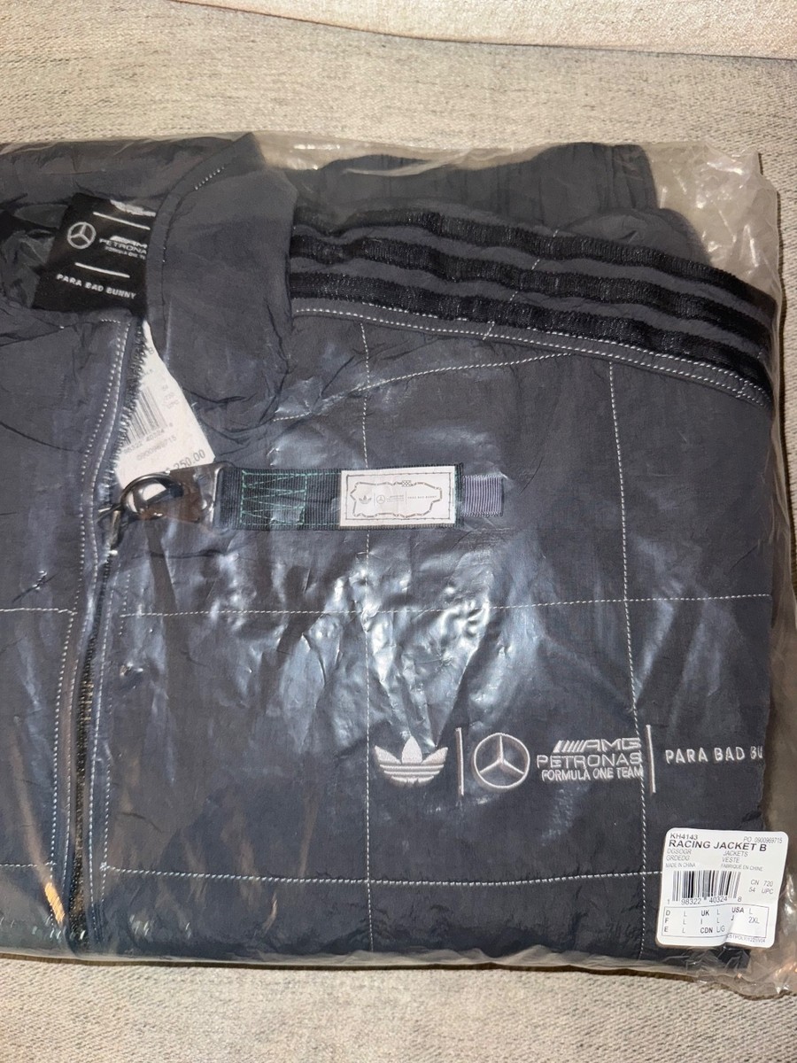 Adidas para Bad Bunny x Mercedes-AMG F1 Racing Jacket Grey L | eBay