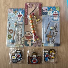 Doraemon Strap Keychain Retro Bulk