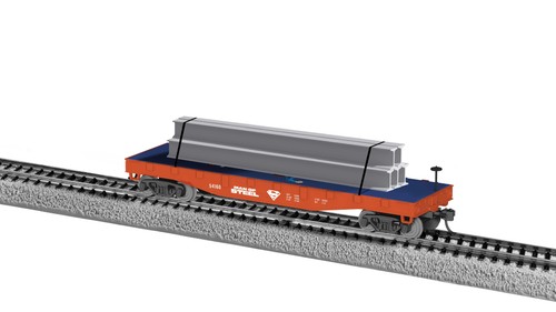 Coche plano Lionel 2554160 HO Superman Man of Steel con carga I-Beam | Zustand: New