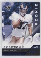 2011 Panini Absolute Memorabilia Spectrum Blue 98/100 Greg Salas Rookie RC 0f8