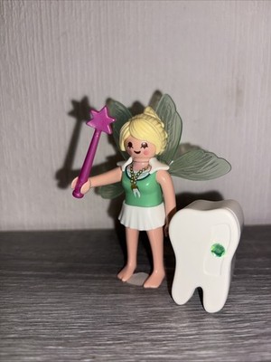 Playmobil Konvolut 5381 Figur Zahnfee Fee Zahn Zahndose Zubehör 
