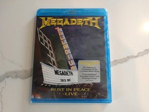 Megadeth Rust in Peace Live | eBay