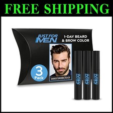 1-Day Beard Dye for Men - Darkest Brown/Black