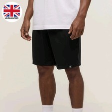 Gymshark Mens XL Black Running Shorts Gym Workout Regular Fit Brand New