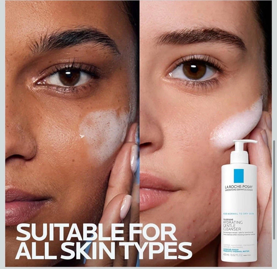La Roche-Posay Toleriane limpador facial hidratante suave, limpeza facial hidratante - Imagem 2 de 4