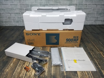 SONY SLV-900HF VCR VHS Plus+ Player Recorder HiFi Stereo **OPEN BOX** -