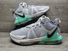 Nike LeBron Witness VII Lightbone Teal DM1123-006 Men's 10 Pre-loved NO BOX