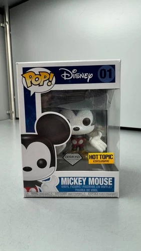 Funko Pop! Disney Mickey Mouse Diamond Hot Topic 01