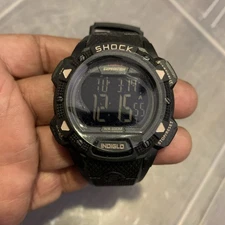 Timex T49896 Men's Expedition Base Shock Blackout Resin Strap Watch *No Manual*