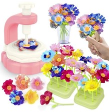 Flower Craft Kit for Kids - Arts and Crafts Activity Toy Flower Making Kit