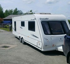 Elddis Crusader Cyclone Twin Axel 2008 Fixed Bed 4 Berth