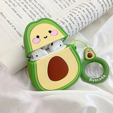 Hot Cute Avocado Cover Case For AirPods 2 1 Cartoon Airpod Silicone Protector US