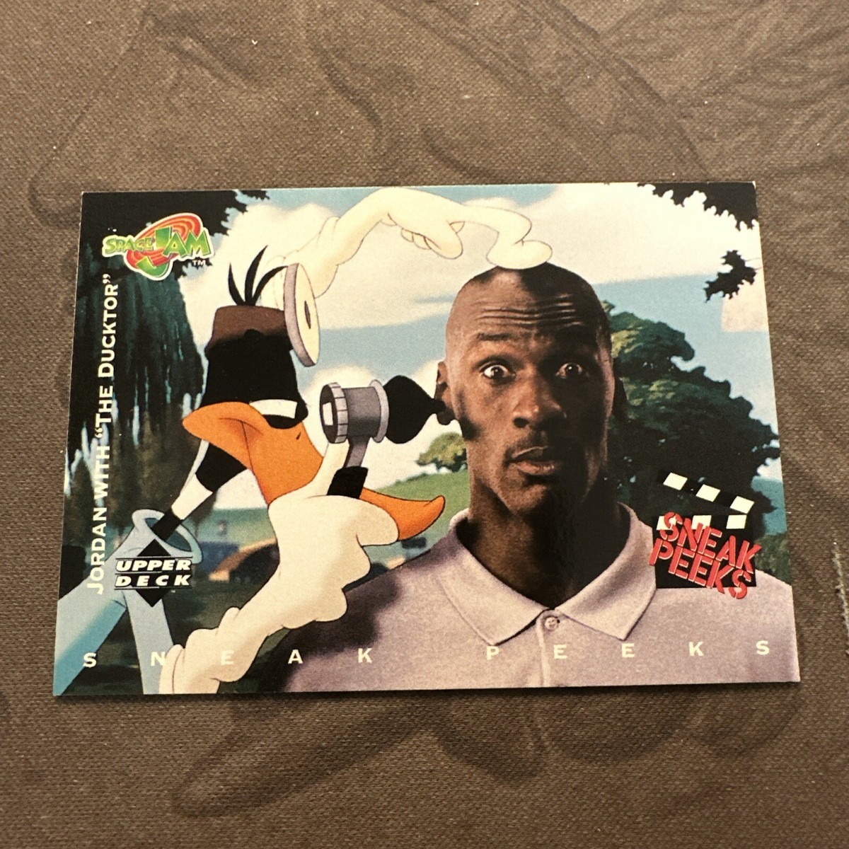1996 96 Upper Deck Space Jam Sneak Peeks Michael Jordan #51, HOF