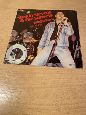 7'' SHAKIN STEVENS & THE SUNSETS * Jungle Rock / Girl In Red (MINT-) ROCK `N ROLL
