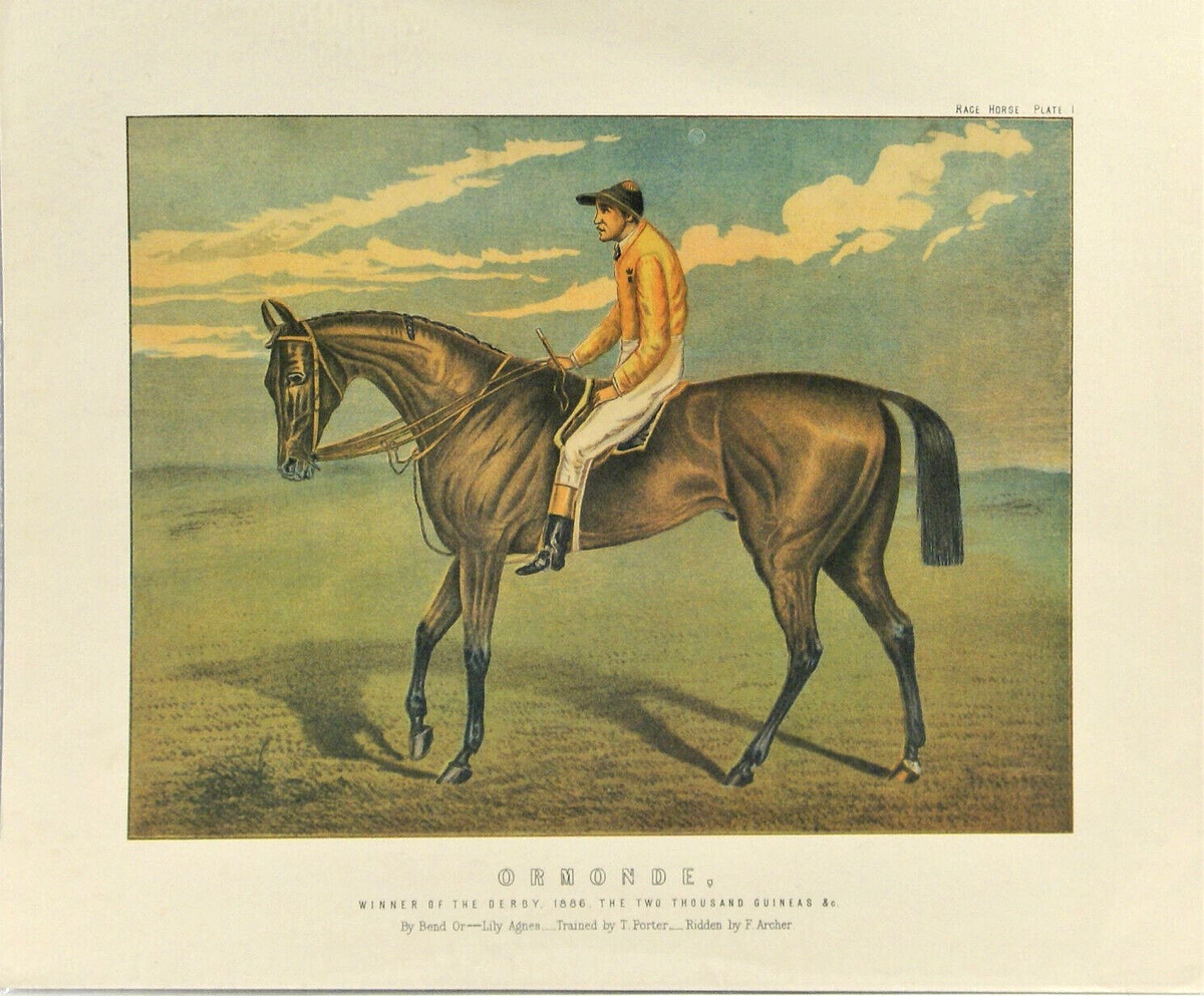 1920s Vintage Primitive Fait à la Main Cheval Visage Design