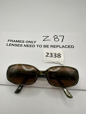 Kate Spade Blue Green Brown Tortoise Oval Glasses Italy  display picture 1