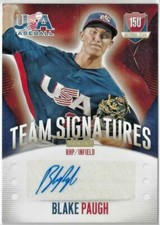 2014 USA 15U National Team Auto #65 Blake Paugh /299