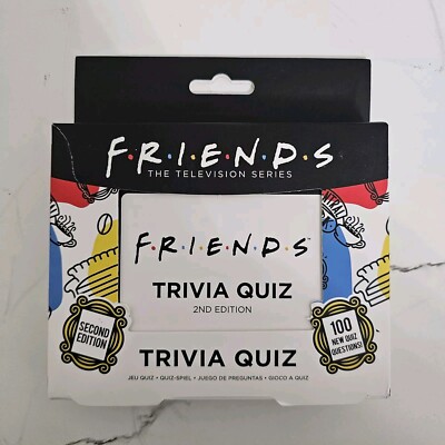 Friends The Television Series Trivia Quiz Game 2nd Edition