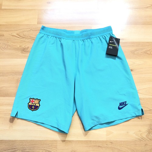 Nike vaporknit FC Barcelona Fútbol Balonpié Cortos Tamaño Grande Mens TEAL  Cabana | eBay