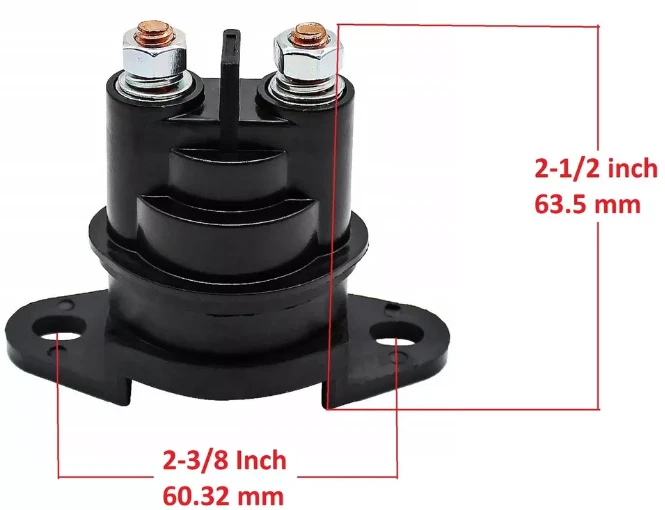 Solenoide relé de arranque para Can-am Defender Max HD5 HD8 HD10 2017 2018 2019-2023 Foto 2 de 4