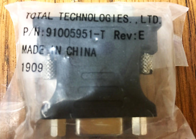 Total Technologies P/N: 91005951-T DVI to VGA Adapter