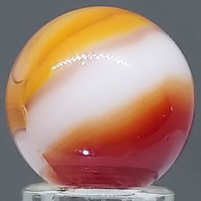 Vintage Vitro All-Red Marble .63 Inch Mint Condition Combined Shipping