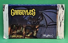 1995 Skybox Disney GARGOYLES Sealed Wax Pack Trading Cards Non Sports 5 Cards Pk