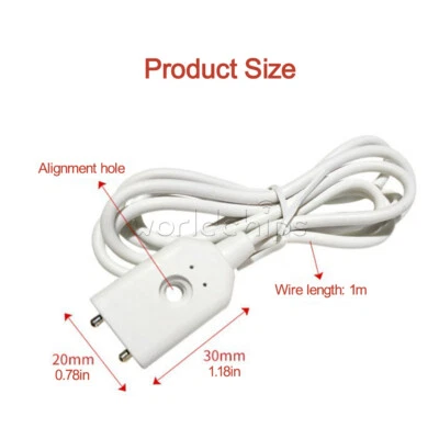 MARKENLOS Normal Open Wired Type Water Leakage Alarm Detector Water Sensor 12-24V New
