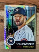2022 Topps Chrome Platinum Anniversary X-FRACTOR Chas McCormick